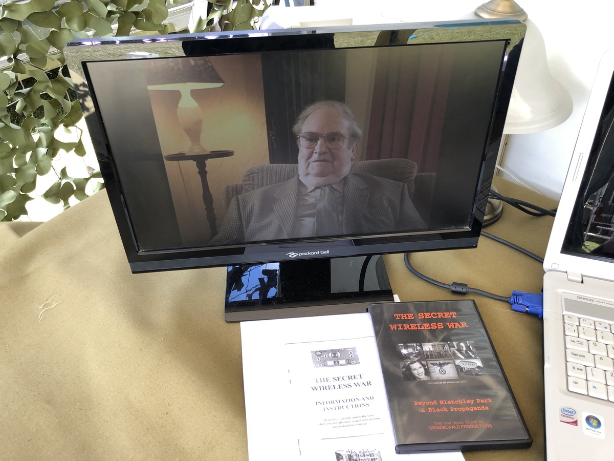 The Secret Wireless War DVD display